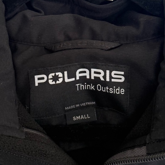 Polaris ATV Women's Softshell Jacket size small in Black - Like New! - Picture 4 of 7